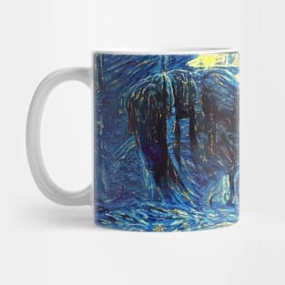Cthulhu Lovecraft Starry Night Mug